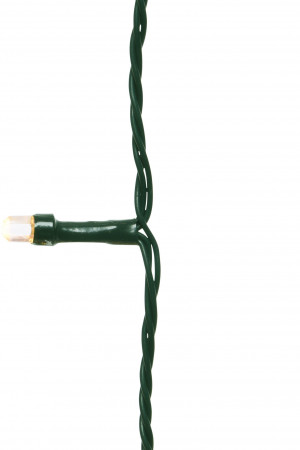 Светодиодная гирлянда с контроллером Алмазная россыпь 9.9 м., 220 V, 100 LED ламп теплого свечения, зеленый ПВХ провод, Kaemingk (490509)