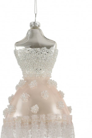 Украшение Платье Принцессы розовое 8*6*12 см., House of Seasons (83914/1)