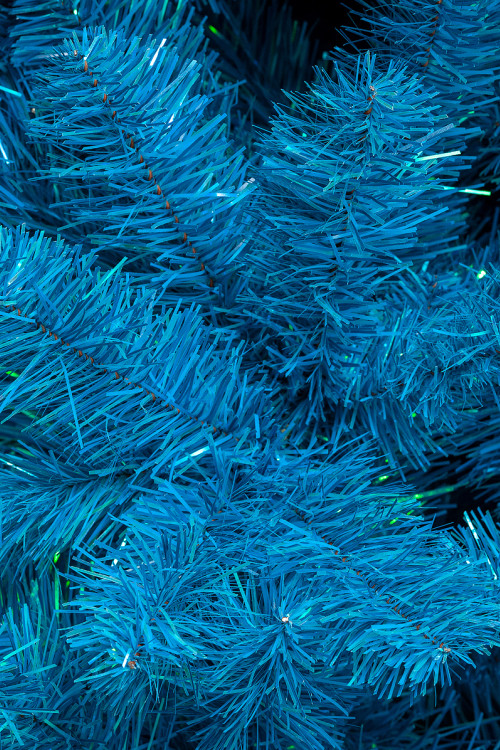 Искусственная елка Искристая 240 см., голубая, мягкая хвоя, ЕлкиТорг (150240)