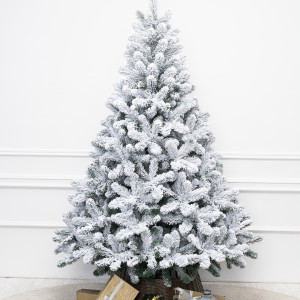Искусственная елка Эверест заснеженная 210 см., мягкая хвоя, ЕлкиТорг (132210)