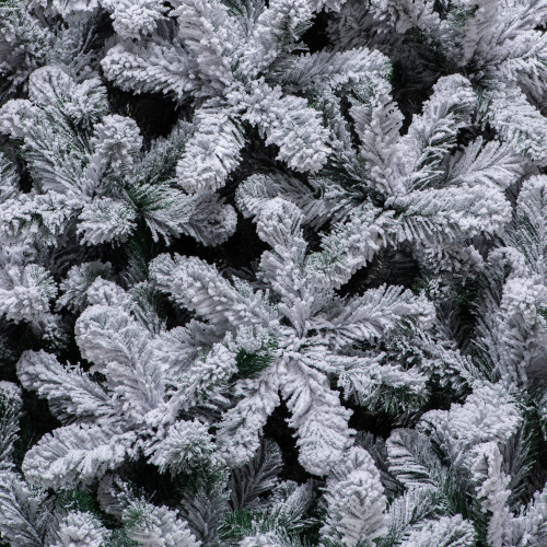 Искусственная елка Эверест заснеженная 210 см., мягкая хвоя, ЕлкиТорг (132210)