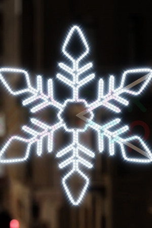 Светодиодная консоль Снежинка 100*110 см., 220В, Conso (KPN-008-L001)