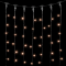Светодиодный занавес 1*9 м., 900 экстра теплых белый LED ламп, черный провод ПВХ, LTC (PCL901-11-2EWW)