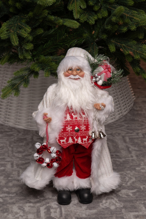 Дед Мороз Обаятельный весельчак 45 см., ЕлкиТорг (С21-45)