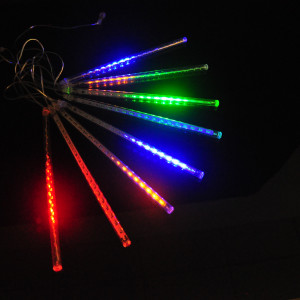 Комплект &quot;Тающие сосульки&quot; 12V.,10 х 0.5м, 480 Led. Супер яркий диод, RGB. LaitCom.