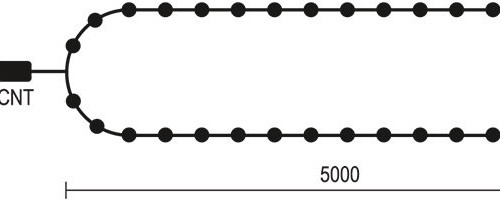 Светодиодная нить Самоцветы 100 разноцветных LED ламп, 10 м., 220В, зеленый провод, Beauty Led (SAM100-13-2M)