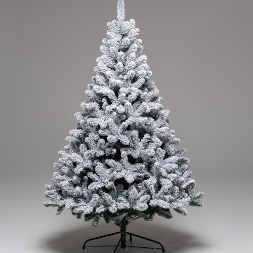 Искусственная елка Эверест заснеженная 240 см., мягкая хвоя, ЕлкиТорг (132240)