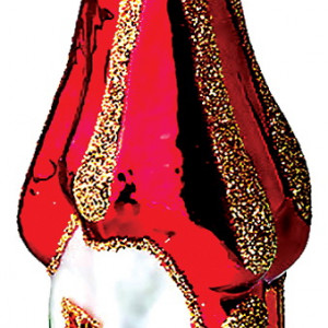 Ёлочное украшение &quot;Домик&quot; h-11 см., в подарочной упаковке, Батик (ФУ-6)