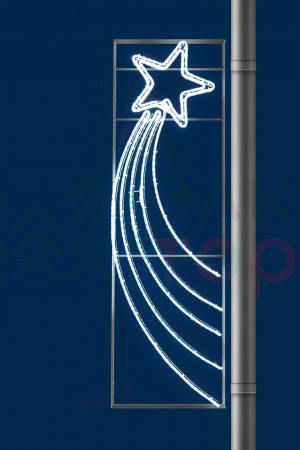 Светодиодная консоль Малая комета 55*180 см., 220В, Conso (KPN-020-L003)