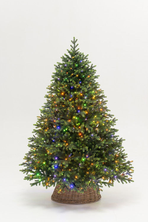 Искусственная елка Венецианская 270 см., 770 мульти/теплых белых Led ламп (2в1), Литая хвоя+ПВХ, ЕлкиТорг (175270)