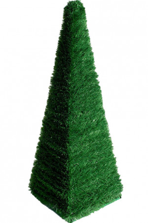 Хвойный конус зеленый 0,5 м., квадратное сечение, ПВХ, Green Trees (GT0,5KONKV) 