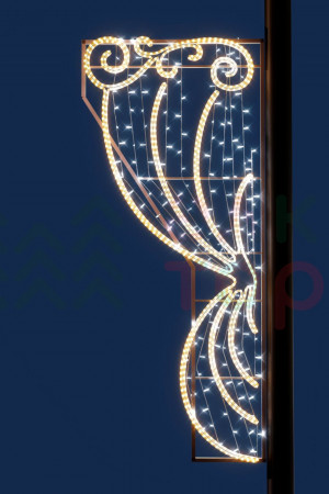 Светодиодная консоль Театральный занавес 100*240 см., 220В, Conso (KPN-027-L001)