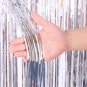 Дождик серебристый 75 мм.*2 м., КАЗ КОМ (Д-314)