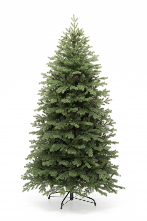 Искусственная елка Графская стройная 240 см., Литая хвоя+ПВХ, ЕлкиТорг (45240)