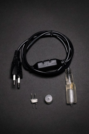 Установочный комплект для светодиодного Дюралайта 24В Ø10 мм., Laitcom (F0-24V-K)