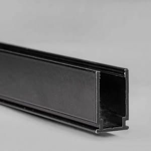 Профиль алюминиевый для TPF-FX816, 2м, черный, Teamprof (TPF-FX-ALU10*16-2m-B)