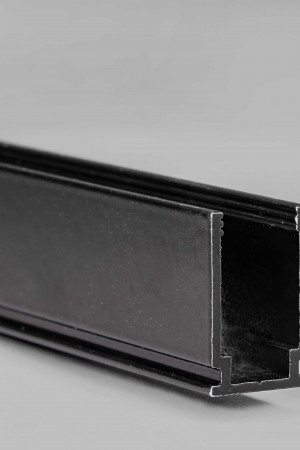 Профиль алюминиевый для TPF-FX816, 2м, черный, Teamprof (TPF-FX-ALU10*16-2m-B)