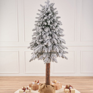 Искусственная ель Скандинавская заснеженная 180 см., Литая хвоя+ПВХ, Max Christmas (СКНЗ18)