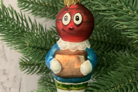 Елочное украшение Граф Вишенка, стекло, Витус (59315)