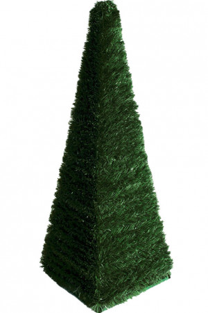 Хвойный конус зеленый 1 м., квадратное сечение, ПВХ, Green Trees (GT1KONKV)