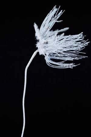 Ветвь Полевые облака 71 см., одуванчик, Christmas DeLuxe (88888)