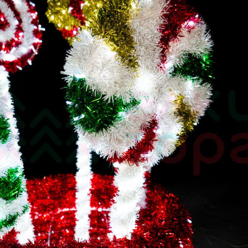 Светодиодная фигура из мишуры Сказочный мешок 2.8 м., Conso (3DGR322)