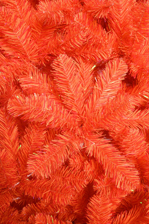 Искусственная оранжевая елка Солнечная 210 см., мягкая хвоя, ЕлкиТорг (205210)