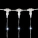 Светодиодный занавес 2*3 м., 600 белых LED ламп, мерцание, прозрачный провод ПВХ, LTC (PCL602BLW-10-2W)