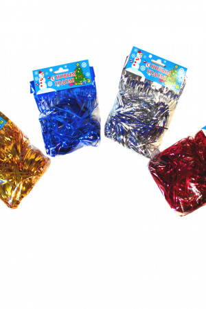 Дождик 150 мм.*2 м., золото, КАЗ КОМ (ДН-150/золото)