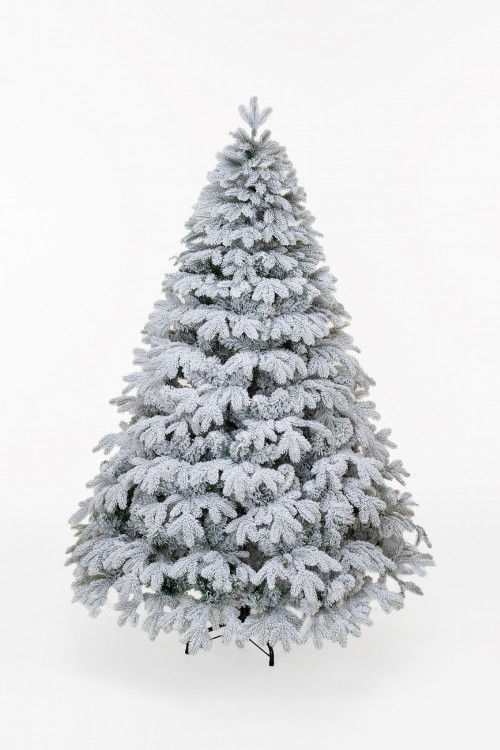 Искусственная елка Камчатская заснеженная 240 см., литая хвоя+пвх, ЕлкиТорг (143240)