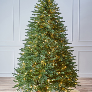 Искусственная ель Версальская 300 см., 930 теплых белых LED ламп, литая хвоя, Max Christmas (ЕСВЛ30)