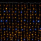 Занавес с мерцающим диодом 2*2 м., 220V, 240 желтых LED ламп, прозрачный провод, Winner Light (Y.03.5T.240+)