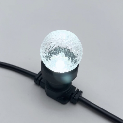 Строб Лампа Ø45 мм. для Белт-лайта 220В, Цоколь E27, 2Вт, Белая, LTC (STR3-2W)