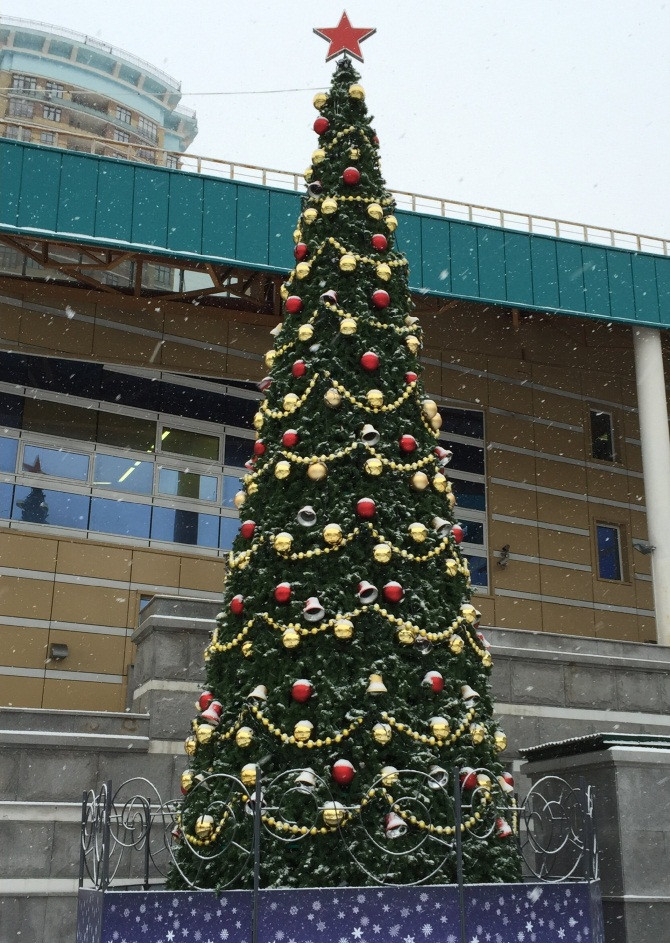 Уличная елка Евро-2 зеленая 14 м., каркасная, ПВХ, Green Trees (GT14EVPVC)