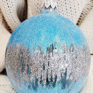 Елочный шар Каскад 8 см., Коломеев (КУ-80-18030)