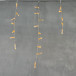 Светодиодная бахрома с колпачком 4,9*0,5 м., 189 экстра теплых белых LED ламп, прозрачный провод ПВХ, IP65, Beauty Led (PIL189CAP-10-2EWW)