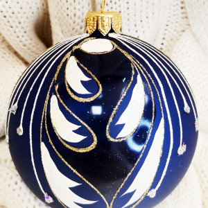 Елочный шар Очарование 8,5 см., Батик (КУ-85-11)