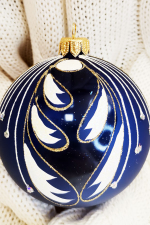 Елочный шар Очарование 8,5 см., Батик (КУ-85-11)