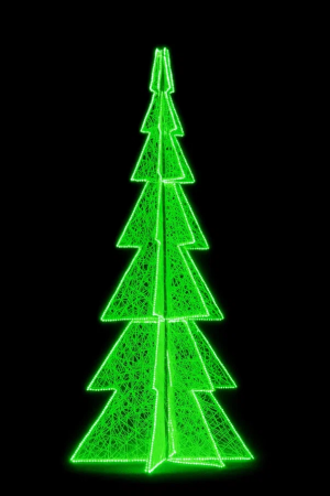 Светодиодная Елка шестигранная композит 200 см., Сад Радости (SR287)