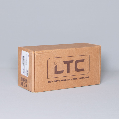 Светодиодная нить 10 м., 24 В, 100 LED, тепло-белая, серый провод каучук, LTC (ECO100-5-1WW)