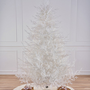 Искусственная елка Лесная Симфония белая 150 см., 100% литая хвоя, Max Christmas (ЕЛСМБ15)