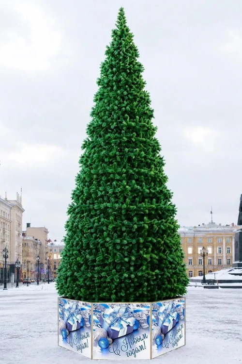 Уличная каркасная сосна Уральская Люкс 20 м., Леска, ЕлкиТорг (2982000)