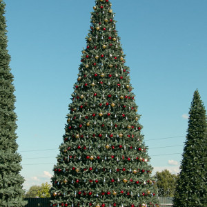 Уличная елка Уральская зеленая 23 м., каркасная, ПВХ, Green Trees (GT23URPVC)