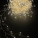 Гирлянда Капли 600 белых микро ламп, 1500 см., 8 функций, таймер, Christmas DeLuxe (88113)