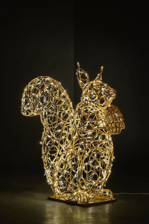 Светодиодная фигура Белка с орешком 90 см., Сад Радости (SR192) 