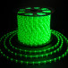 Дюралайт светодиодный 2-х проводной, диаметр 10 мм., 220В, зеленые LED лампы 30 шт на 1 м., бухта 100 м., статика, Teamprof (TPF-DL-2WH-100-10mm-240-G)