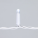 Светодиодная нить 10 м., 24 В, 100 LED, холодный белый, серый провод каучук, LTC (ECO100-5-1W)