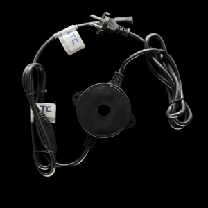  Тороидальный трансформатор 30W. с выпрямителем для нитей 24В., до 600 LED, провод черный каучук, IP65, Beauty led (T24-30)