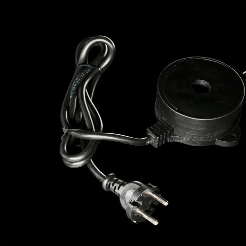  Тороидальный трансформатор 30W. с выпрямителем для нитей 24В., до 600 LED, провод черный каучук, IP65, Beauty led (T24-30)