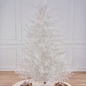 Искусственная елка Лесная Симфония белая 180 см., 100% литая хвоя, Max Christmas (ЕЛСМБ18)